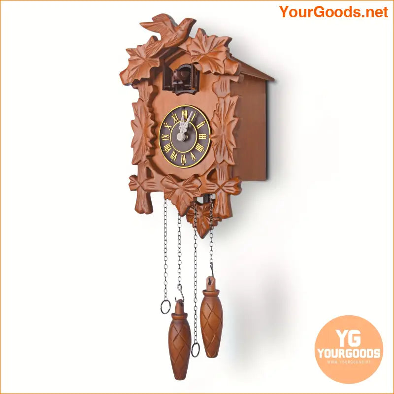 Handcrafted Cuckoo Clock Wooden Wall Art MX025 - YourGoods Online Shop