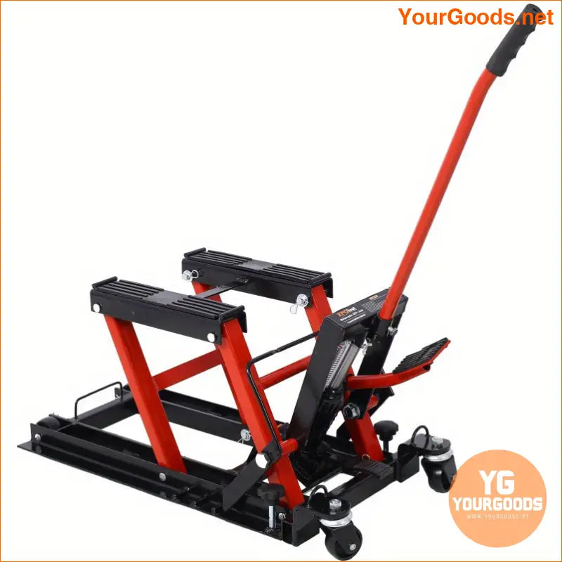 Heavy Duty 1500 LBS Hydraulic Motorcycle Lift Table - YourGoods Online Shop