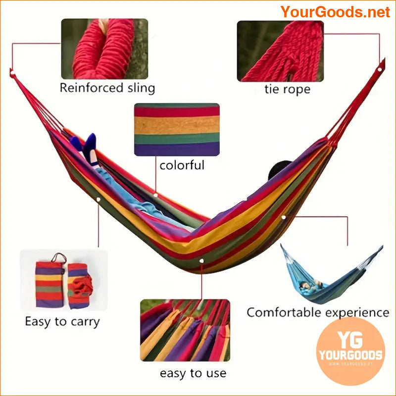 Heavy Duty Ergonomic Wing Back Hammock 450LBS Capacity - YourGoods Online Shop