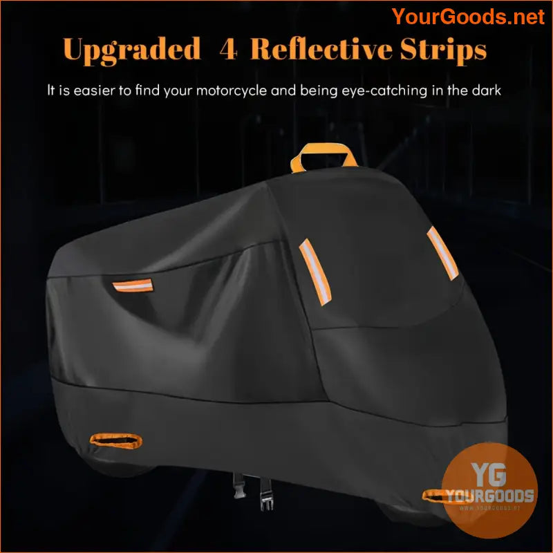 Heavy Duty Rainproof UV Motorcycle Cover with Anti Theft Buckle - YourGoods Online Shop