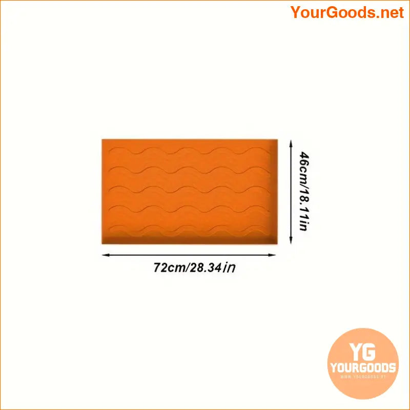 Heavy Duty Silicone Baking Mat Orange Non Stick Heat Resistant - YourGoods Online Shop