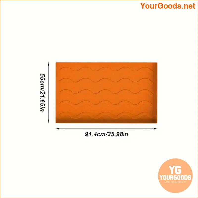 Heavy Duty Silicone Baking Mat Orange Non Stick Heat Resistant - YourGoods Online Shop