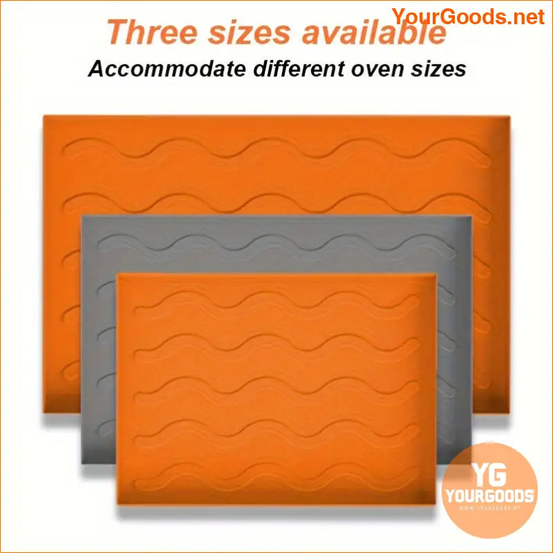 Heavy Duty Silicone Baking Mat Orange Non Stick Heat Resistant - YourGoods Online Shop