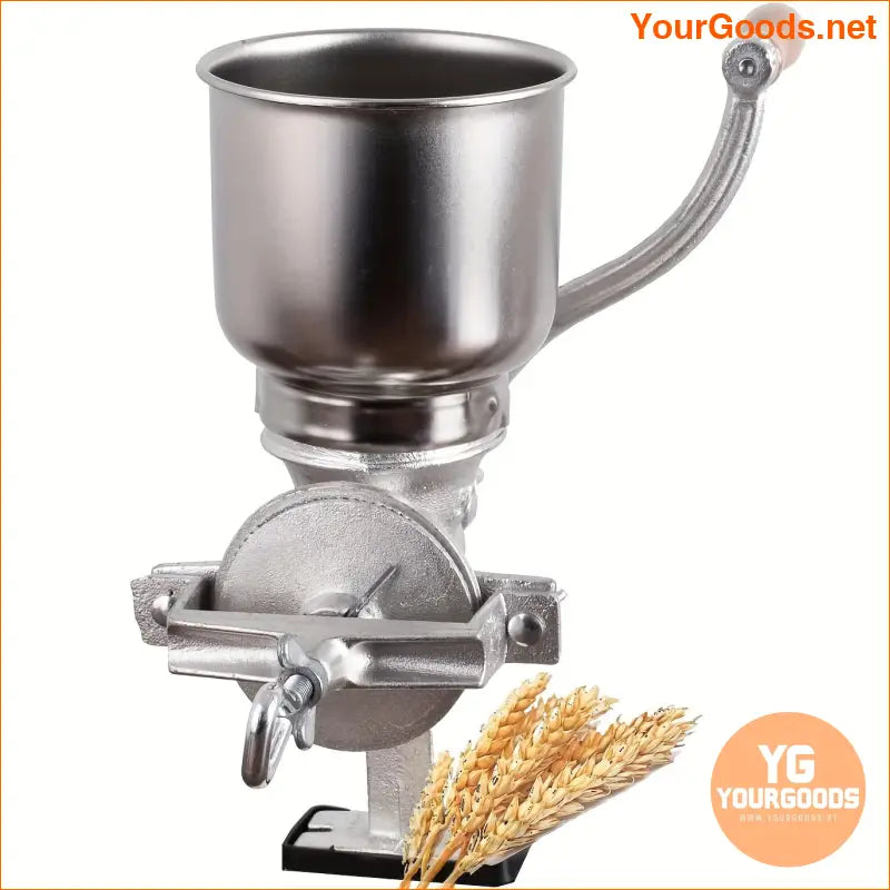 HeavyDuty Cast Iron Grain Coffee Mill with Clamp - YourGoods Online Shop