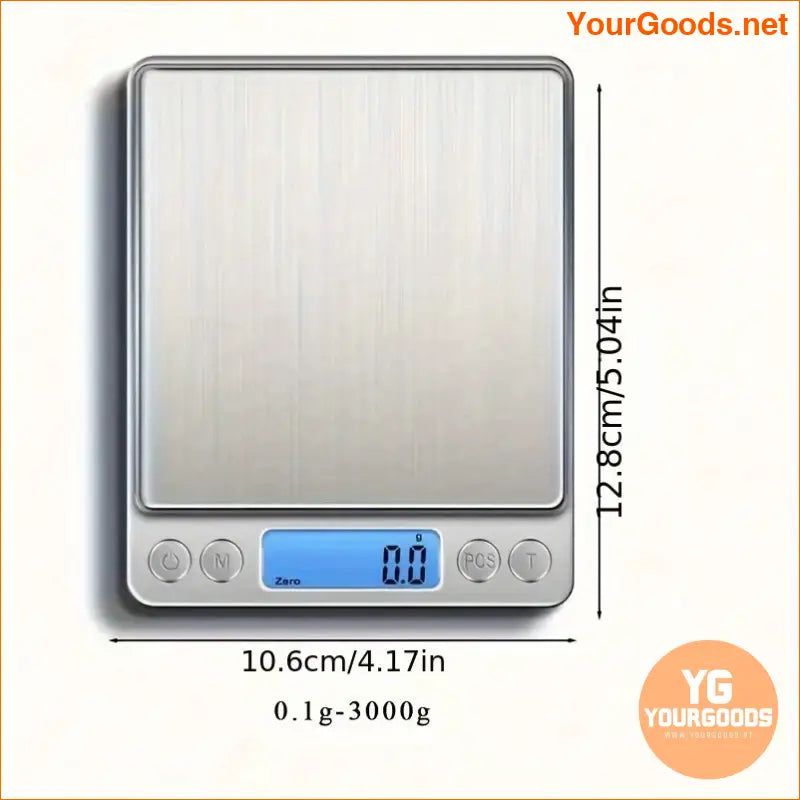 High Precision Digital Food Scale with Easy to Read Display - YourGoods Online Shop