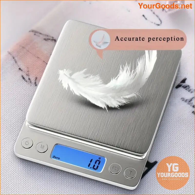 High Precision Digital Food Scale with Easy to Read Display - YourGoods Online Shop