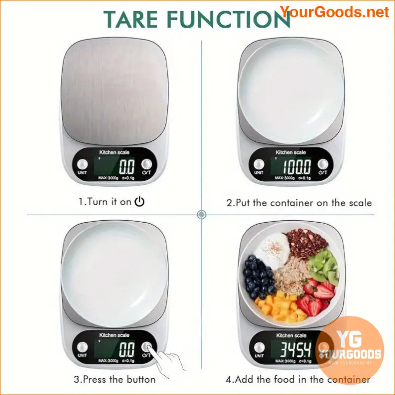 High Precision Digital Kitchen Jewelry Scale 10000g - YourGoods Online Shop