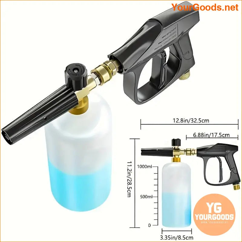 High Pressure Foam Gun with 5 Nozzles for Car Wash - YourGoods Online Shop