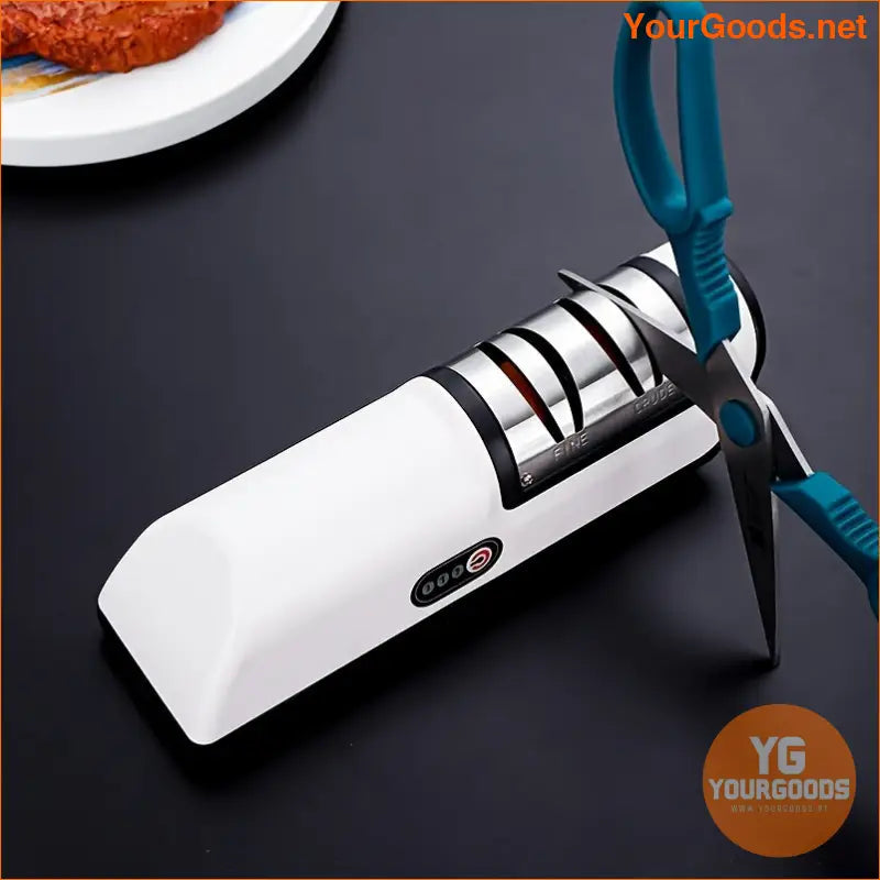 High Speed Automatic Electric Knife Sharpener One Touch Operation - YourGoods Online Shop