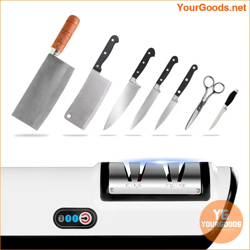 High Speed Automatic Electric Knife Sharpener One Touch Operation - YourGoods Online Shop