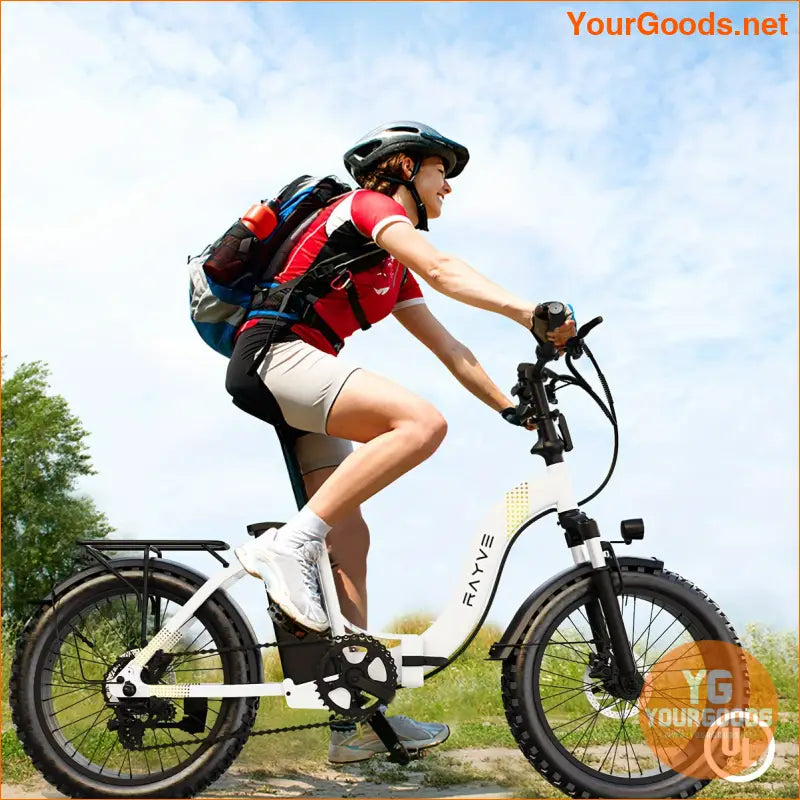 High Torque 49 Mile Fat Tire Electric Bike Dual Suspension - YourGoods Online Shop