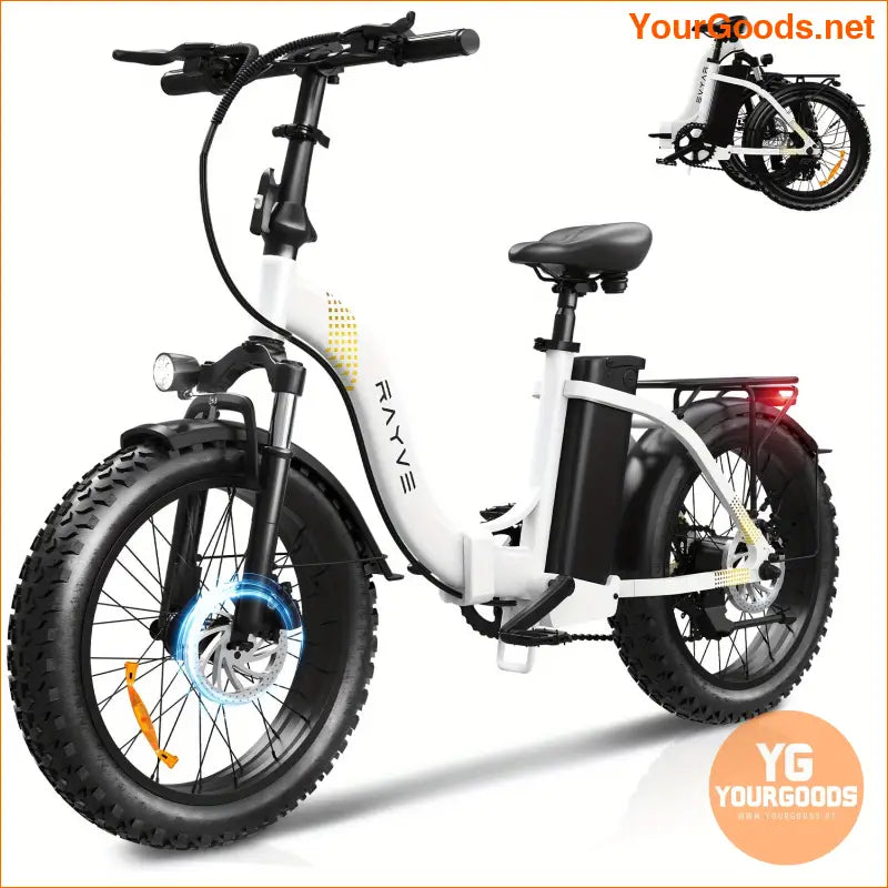 High Torque 49 Mile Fat Tire Electric Bike Dual Suspension - YourGoods Online Shop