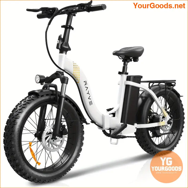 High Torque 49 Mile Fat Tire Electric Bike Dual Suspension - YourGoods Online Shop