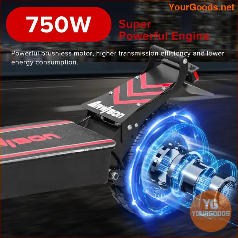 HighSpeed 750W Electric Scooter 20MPH OffRoad Folding - YourGoods Online Shop