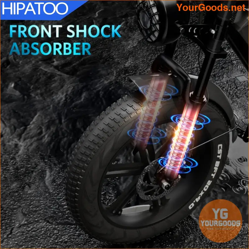 HIPATOO V8Plus 750W Electric Off Road Mountain Bike - YourGoods Online Shop