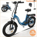 HITWAY BK6M 750W Folding EBike 20 Fat Tires 48V 7Speed - YourGoods Online Shop