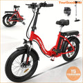 HITWAY BK6M 750W Folding EBike 20 Fat Tires 48V 7Speed - YourGoods Online Shop