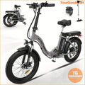 HITWAY BK6M 750W Folding EBike 20 Fat Tires 48V 7Speed - YourGoods Online Shop