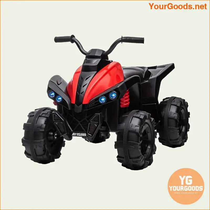 HM1588 Kids Electric Car Dual Motors Music All Terrain - YourGoods Online Shop