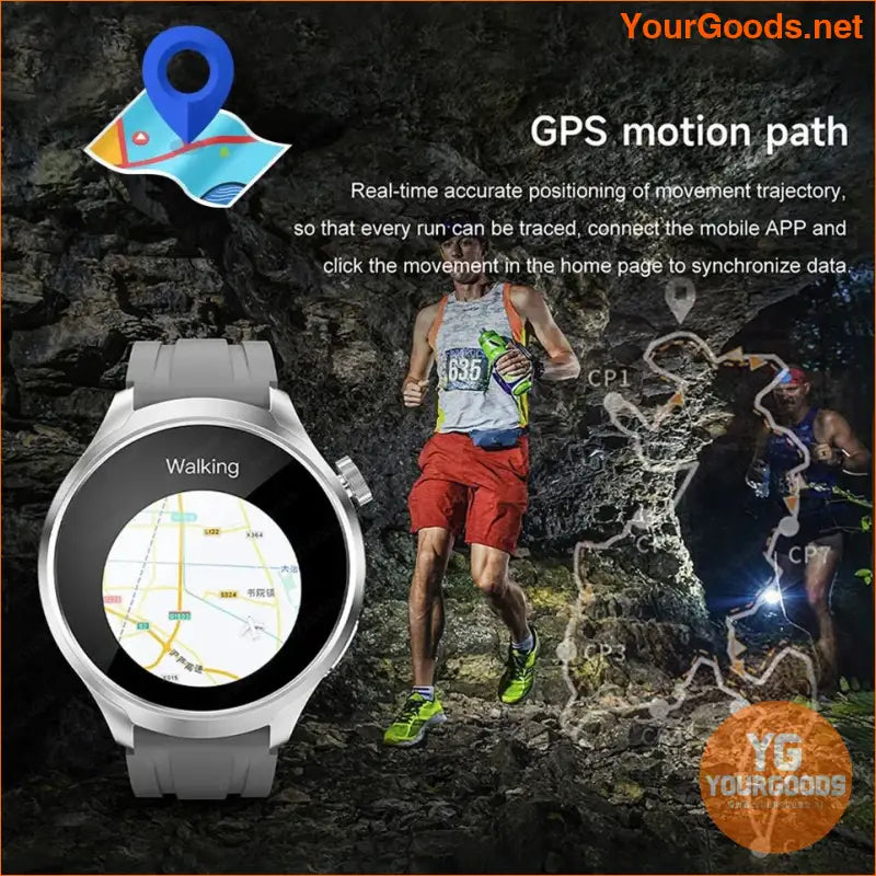 HUAWEI 2024 Outdoor Smartwatch AMOLED GPS Waterproof - YourGoods Online Shop