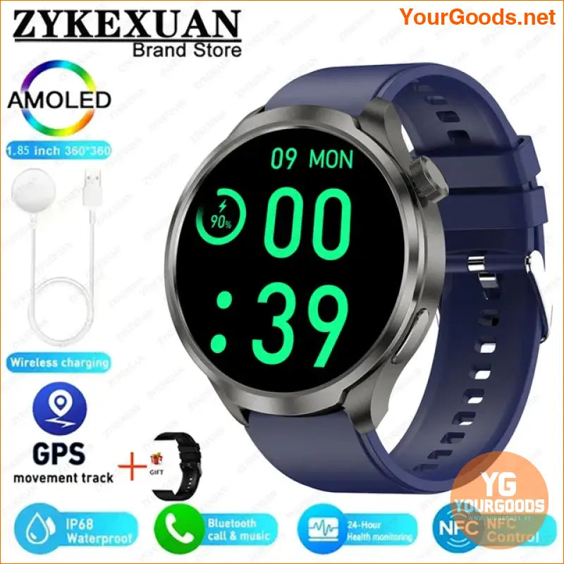 HUAWEI 2024 Outdoor Smartwatch AMOLED GPS Waterproof - YourGoods Online Shop