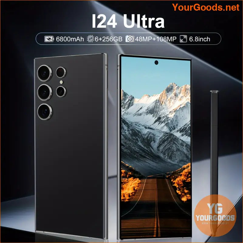 I24 Ultra Unlocked Phone 68 HD 6800mAh 6256GB 5G - YourGoods Online Shop