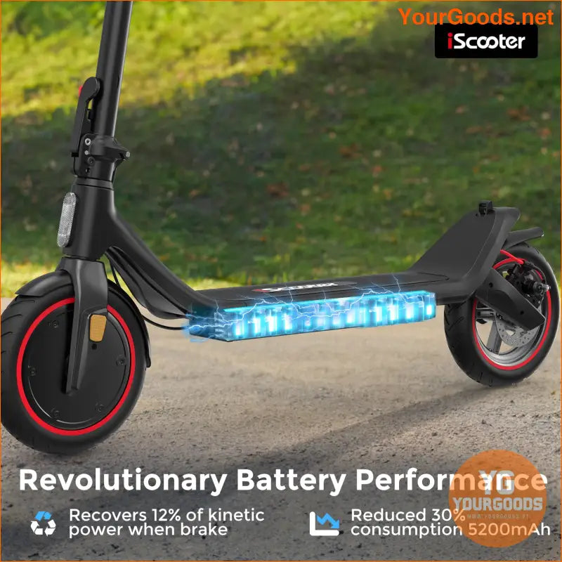 iScooter i8L 350W Foldable Electric Scooter 18 Miles - YourGoods Online Shop