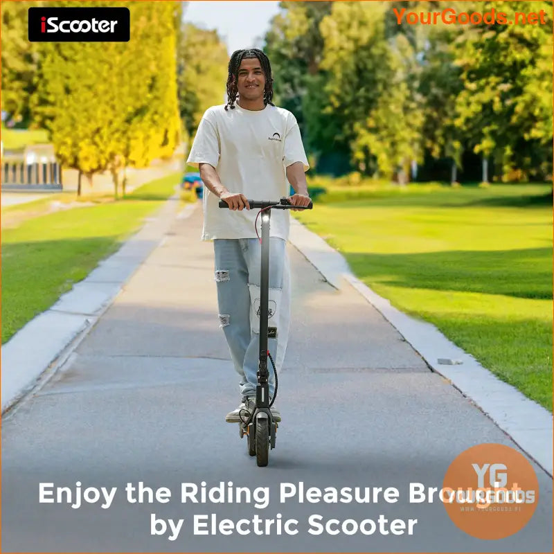 iScooter i8L 350W Foldable Electric Scooter 18 Miles - YourGoods Online Shop