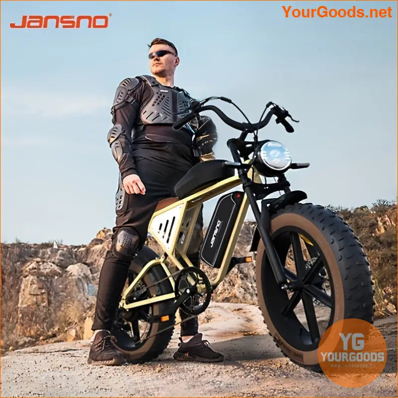 Jansno 20 750W Electric Bike with 48V 14Ah Battery - YourGoods Online Shop