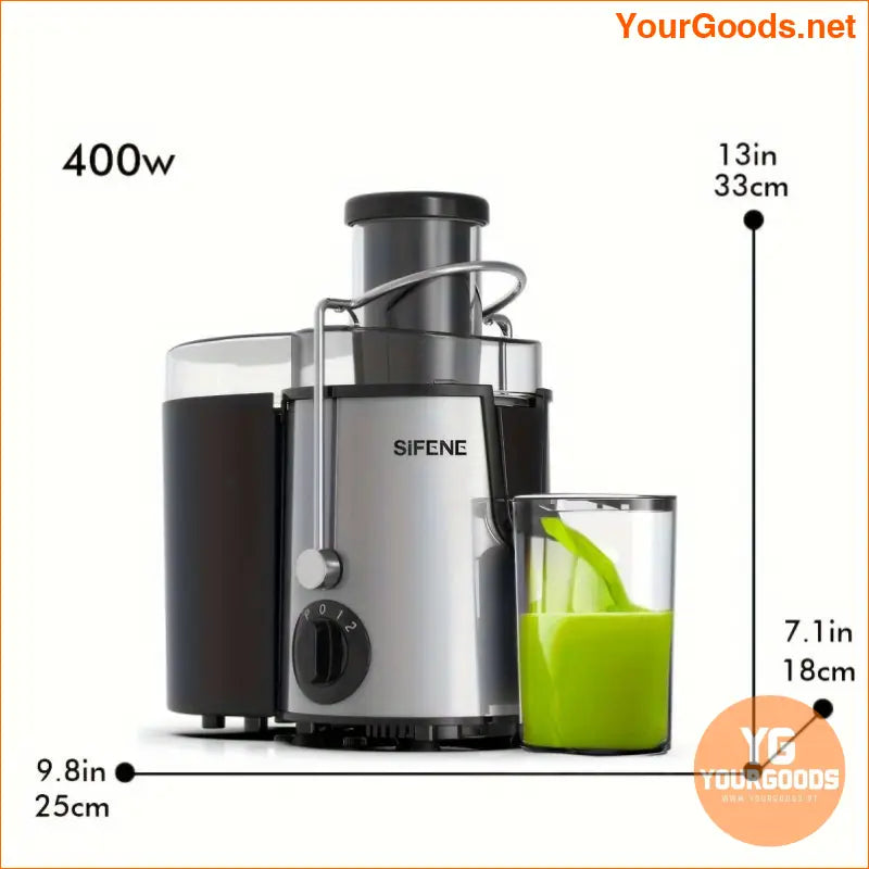 Large 3 Inch Whole Fruit Veg Juicer BPA Free Easy Clean - YourGoods Online Shop