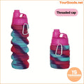 Large Capacity Foldable Silicone Water Bottle Portable Durable - YourGoods Online Shop