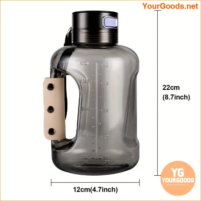 1.5L Shatterproof Hydrogen Water Bottle HighConcentration GymReady BPAFree - YourGoods Online Shop