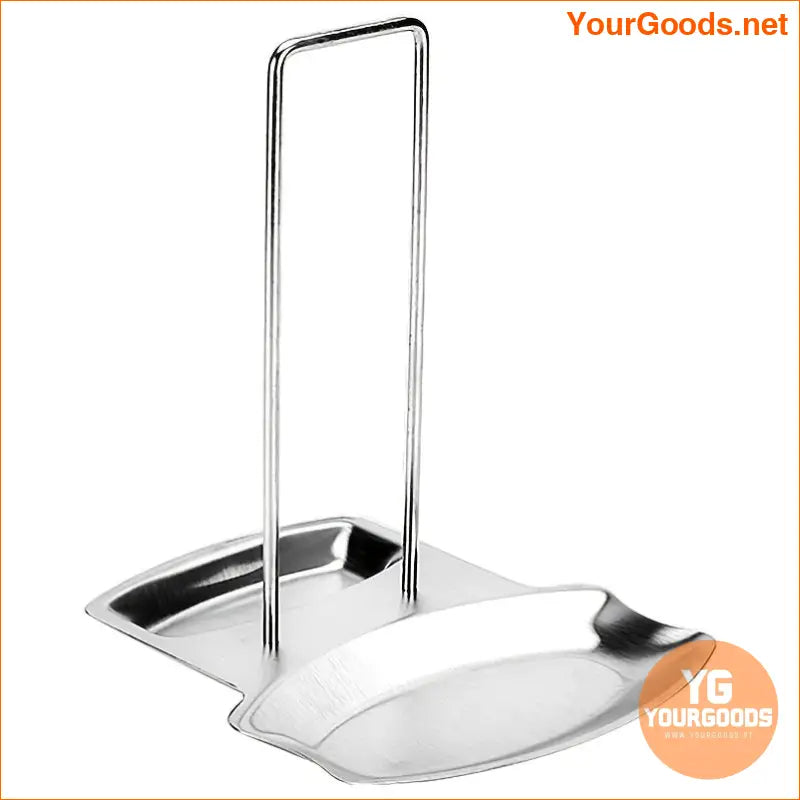 Large Capacity Stainless Steel Pot Lid Rack with Drain Tray - YourGoods Online Shop