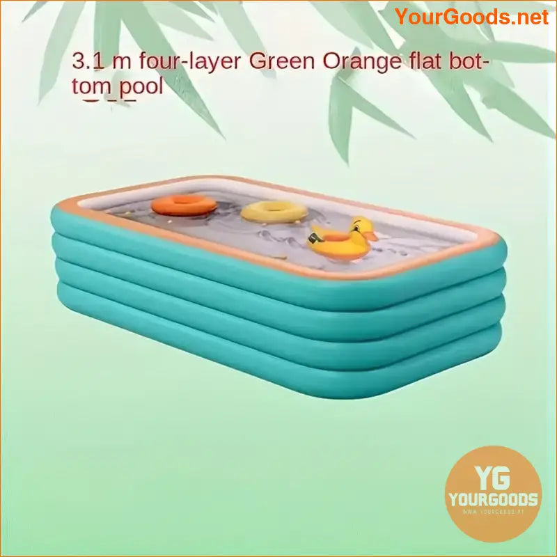 Large Durable Family Inflatable Pool for Summer Fun - YourGoods Online Shop