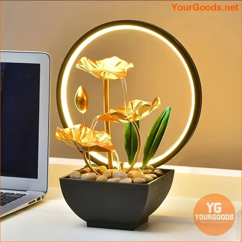 LED Mini USB Fountain Soothing HomeOffice Decor - YourGoods Online Shop