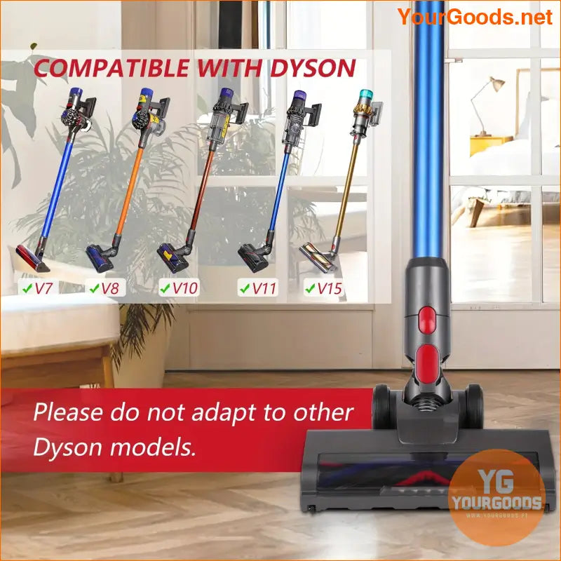 LED Roller Cleaner Head for Dyson V7V15 Cordless Vacuums - YourGoods Online Shop