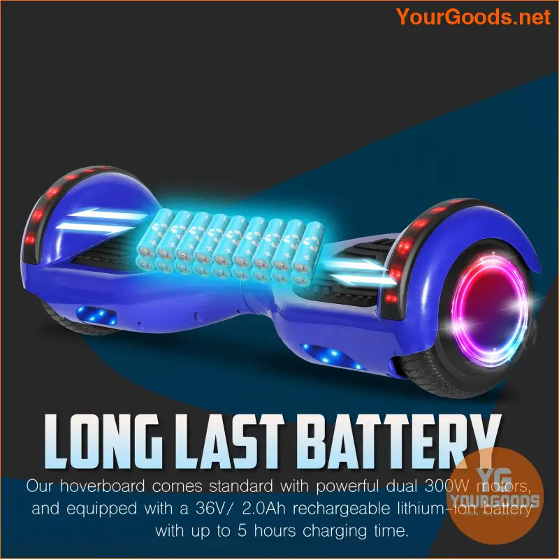 LED Self Balancing Electric Hoverboard Scooter - YourGoods Online Shop