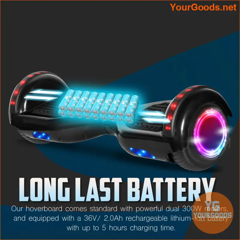 LED Self Balancing Electric Hoverboard Scooter - YourGoods Online Shop