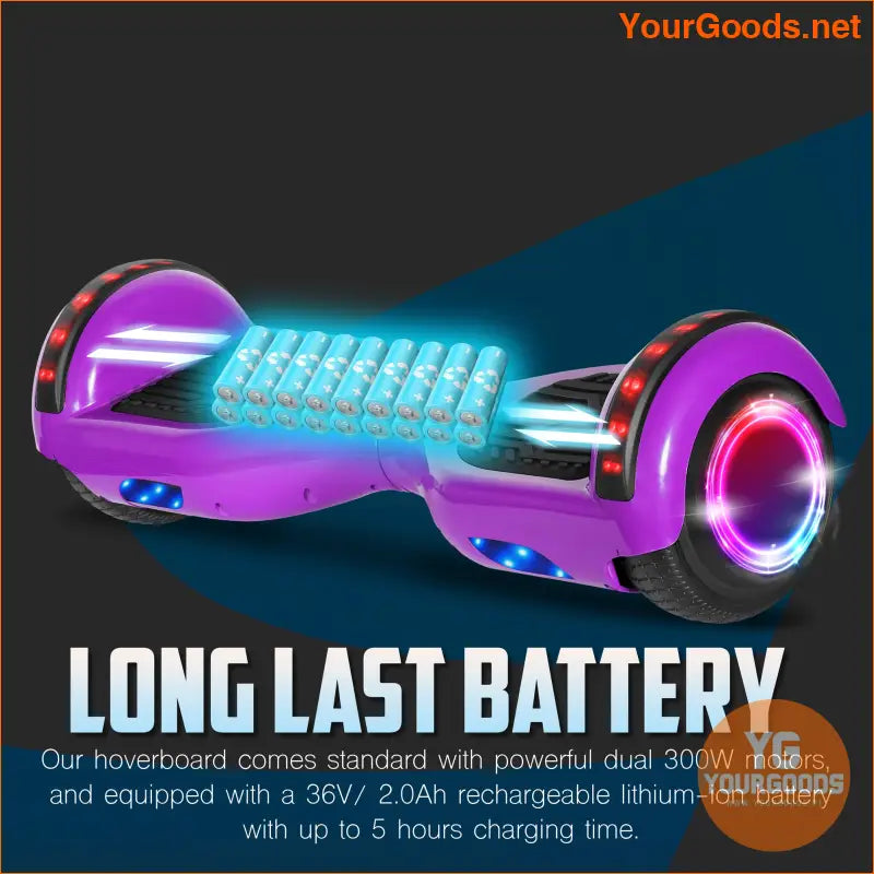 LED Self Balancing Electric Hoverboard Scooter - YourGoods Online Shop