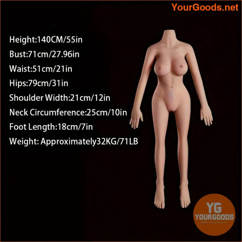 LifeSize 140CM Male Sex Doll with DualTexture Torso - YourGoods Online Shop