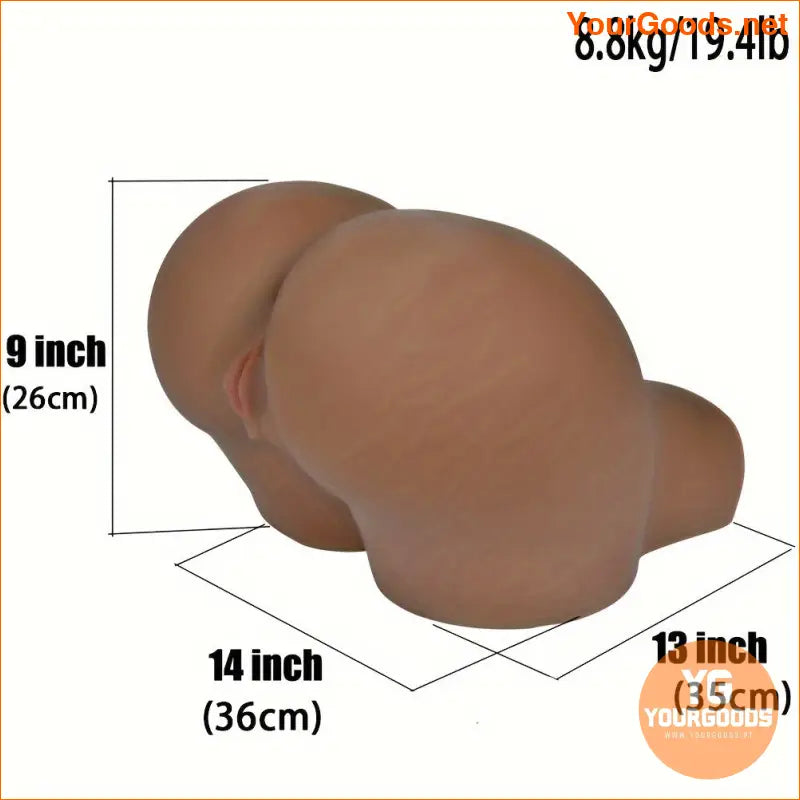 LifeSize Black Big Booty Male Masturbator Stroker - YourGoods Online Shop