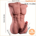 LifeSize Male Torso Sex Doll with Big Penis - YourGoods Online Shop