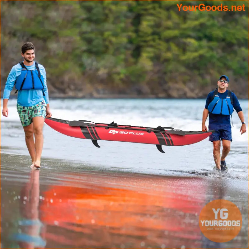 LIFEZEAL Inflatable Kayak Set Portable 2Person Adventure - YourGoods Online Shop