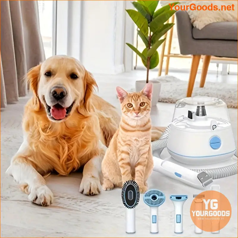 LowNoise 360 Pet Grooming Vacuum with 5 Tools - YourGoods Online Shop