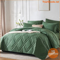 Luxurious Geometric Comforter Set Soft Hypoallergenic Bedding - YourGoods Online Shop