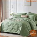 Luxurious Geometric Comforter Set Soft Hypoallergenic Bedding - YourGoods Online Shop