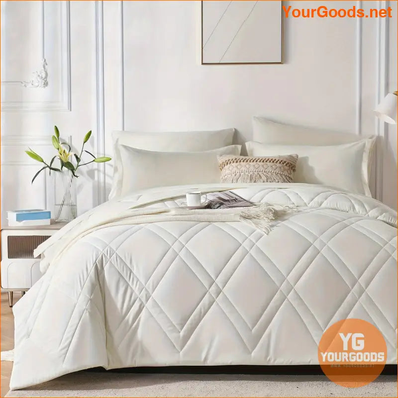 Luxurious Geometric Comforter Set Soft Hypoallergenic Bedding - YourGoods Online Shop