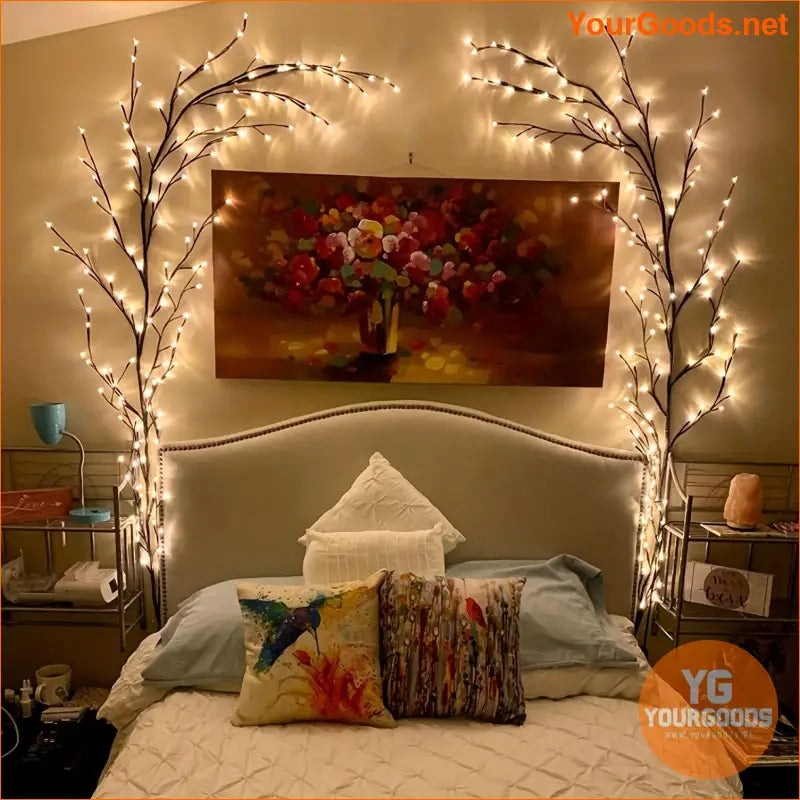 Mediterranean Style 59ft Vine Lights 96 LEDs 8 Modes USB - YourGoods Online Shop