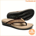 MEGNYA Womens Arch Support FlipFlops for Comfort - YourGoods Online Shop