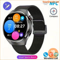 Mens Smart Watch 4 PRO AMOLED GPS Waterproof Wireless Call - YourGoods Online Shop